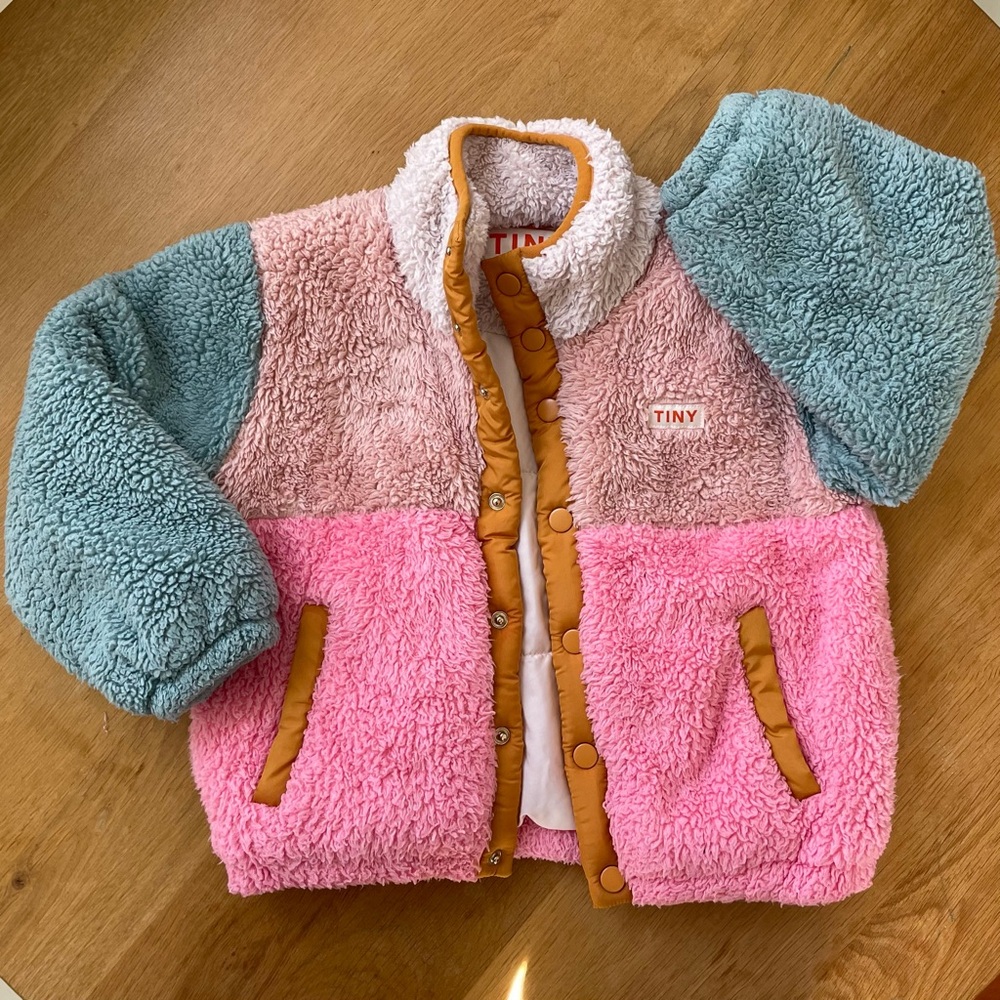 Tiny cottons fleece jacket size 6